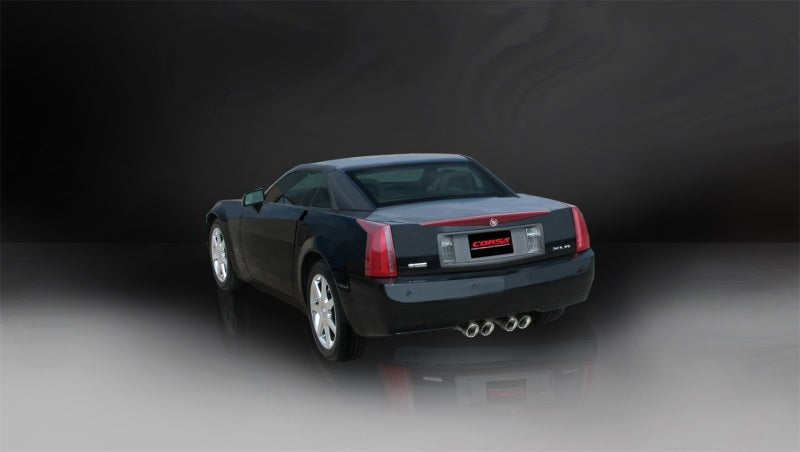 Échappement arrière poli sport pour Cadillac XLR 4,6 L Corsa 04-08