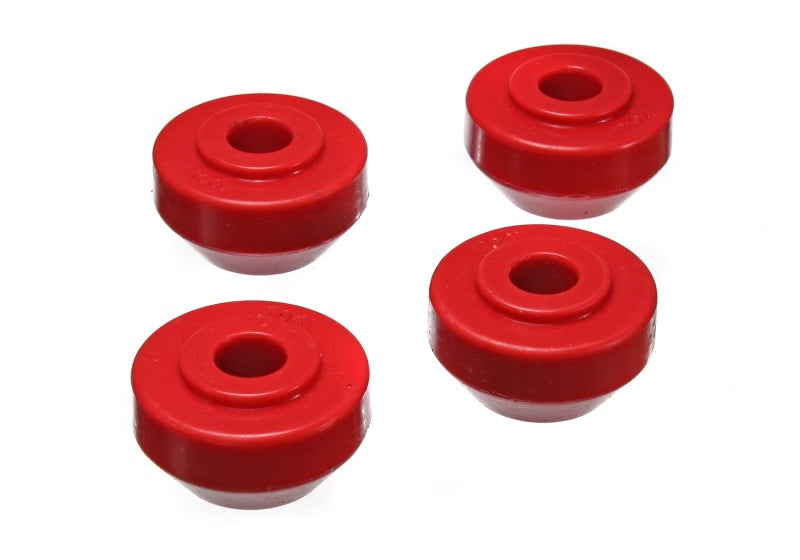 Ensemble de bagues de tige de jambe de force avant rouge Energy Suspension 72-78 Ford Crown Vic/72-79 Thunderbird