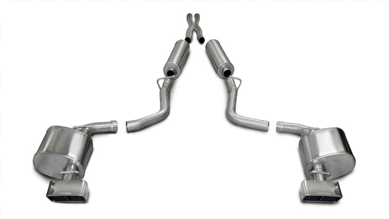 Dodge Challenger R/T Corsa 09-10 5.7L V8 Échappement manuel poli Xtreme Cat-Back