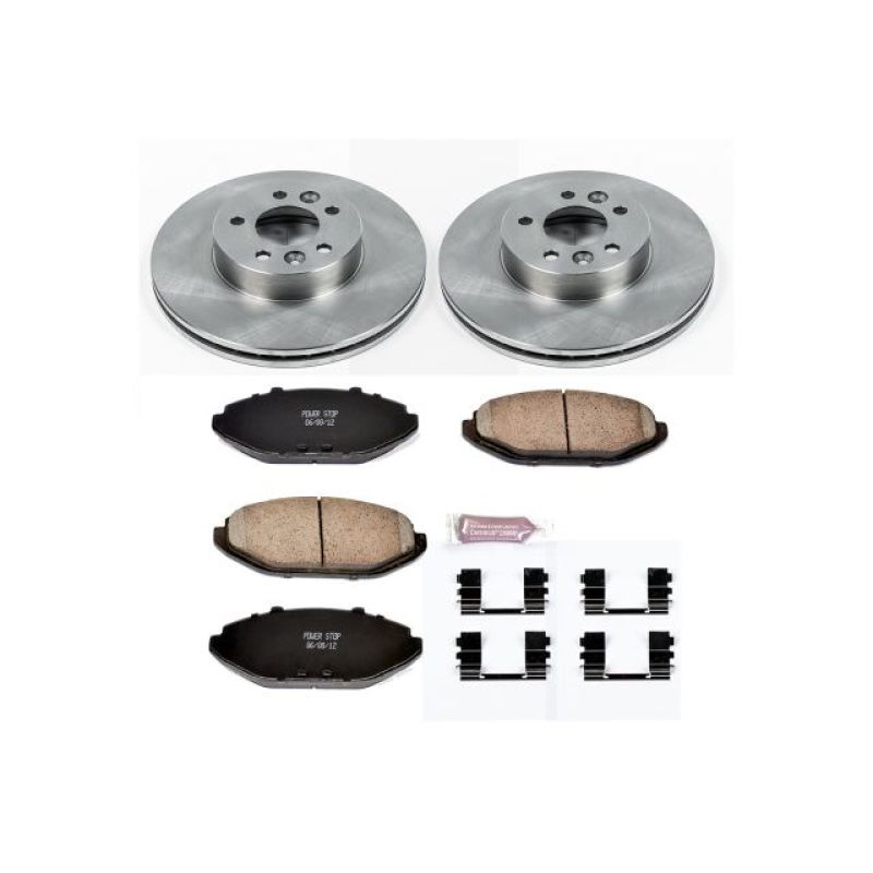 Kit de freins avant Power Stop Autospecialty pour Ford Crown Victoria 98-02