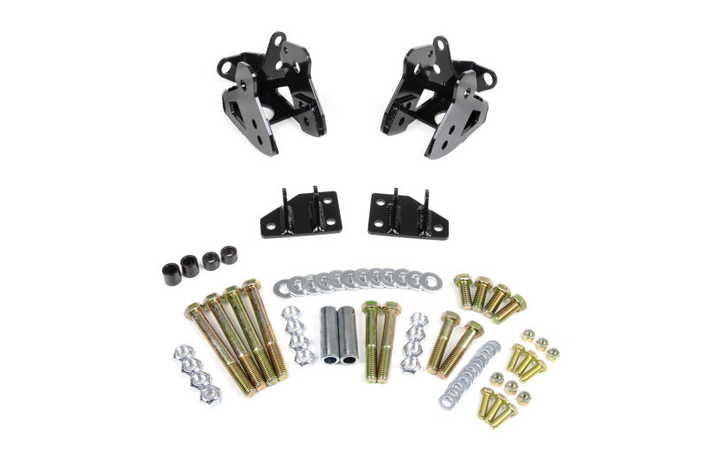 Kit de suspension arrière à ressorts hélicoïdaux UMI Performance 64-72 GM A-Body avec boulon de relocalisation du bras de commande
