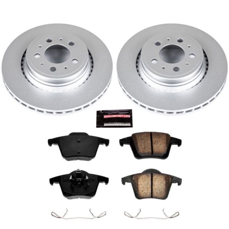 Kit de freins arrière Power Stop 03-14 Volvo XC90 Z23 Evolution Sport Coated