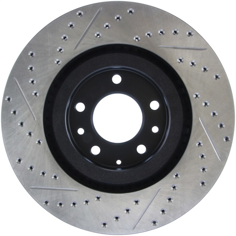 Rotor avant gauche rainuré et percé StopTech 04-09 Mazda RX-8