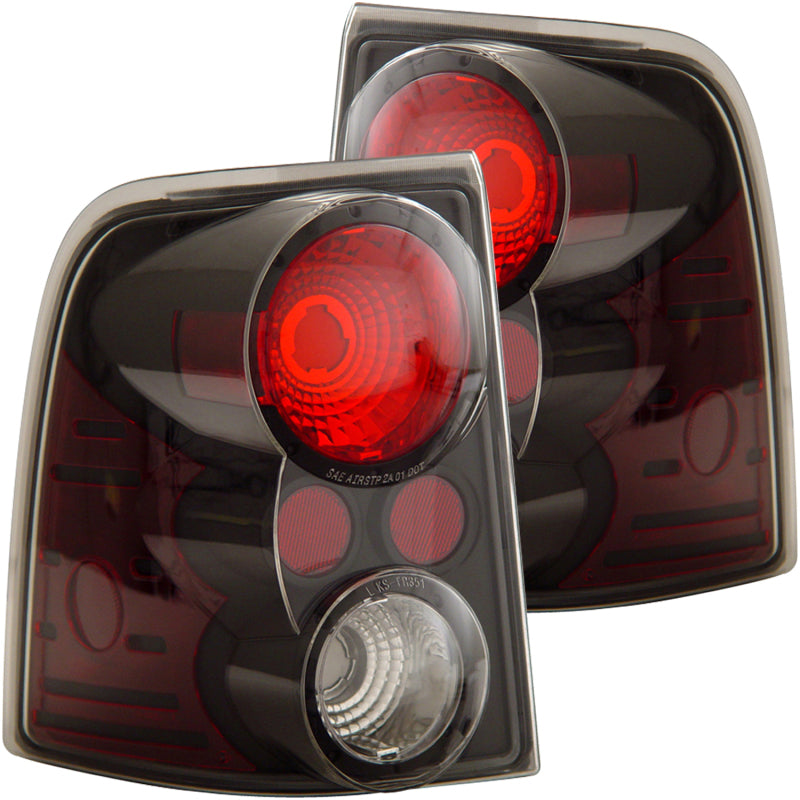 Feux arrière ANZO 2002-2005 Ford Explorer Noir