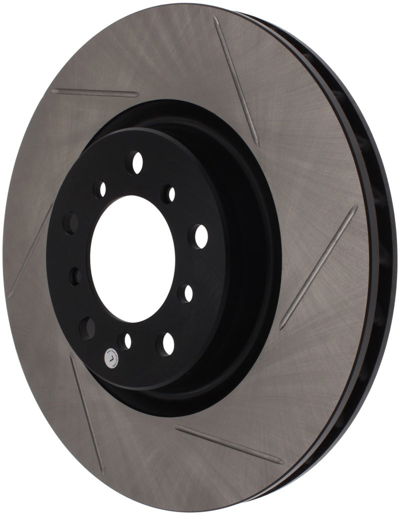 Rotor fendu avant gauche StopTech Power Slot pour BMW (E46)