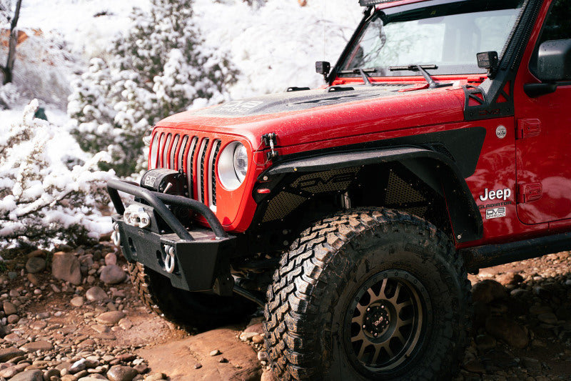 Pare-chocs avant à poche DV8 Offroad 07-22 Jeep Wrangler JK/JL
