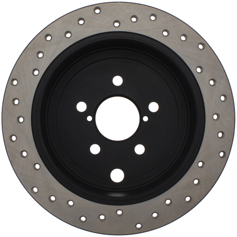 Rotor arrière gauche percé StopTech 08-10 WRX