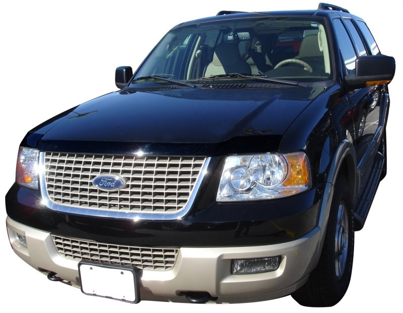 Protection de capot en acrylique à profil bas Aeroskin pour Ford Expedition 03-06 AVS - Fumée