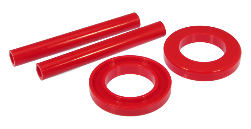 Isolateur de ressort hélicoïdal avant Prothane 83-04 pour Ford Mustang - Rouge