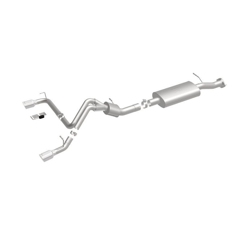 Système MagnaFlow C/B 07 GM Hummer H2 Split Rear