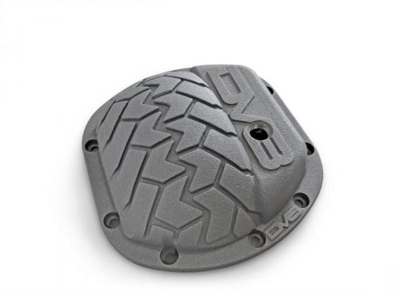 Cache différentiel DV8 Offroad HD Dana 35 en fonte grise avec revêtement en poudre