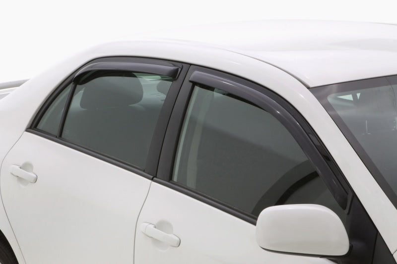 Déflecteurs de vitres avant et arrière AVS 09-13 Toyota Corolla Ventvisor 4 pièces - Fumé