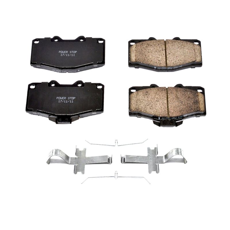Plaquettes de frein avant Power Stop 88-91 Toyota 4Runner Z17 Evolution en céramique avec matériel
