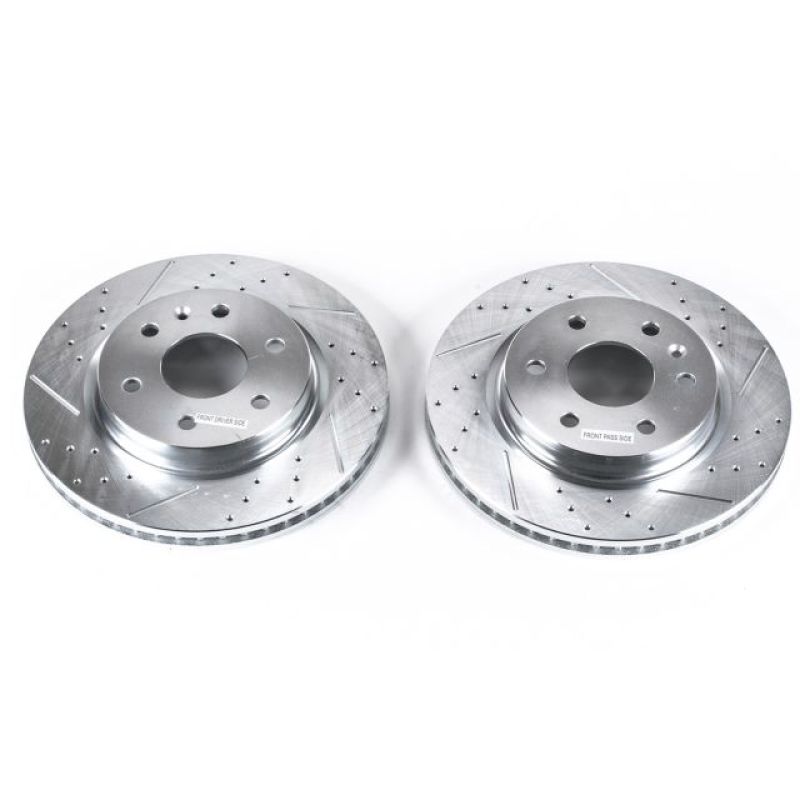 Disques de frein avant Power Stop 08-17 Buick Enclave Evolution percés et fendus - Paire