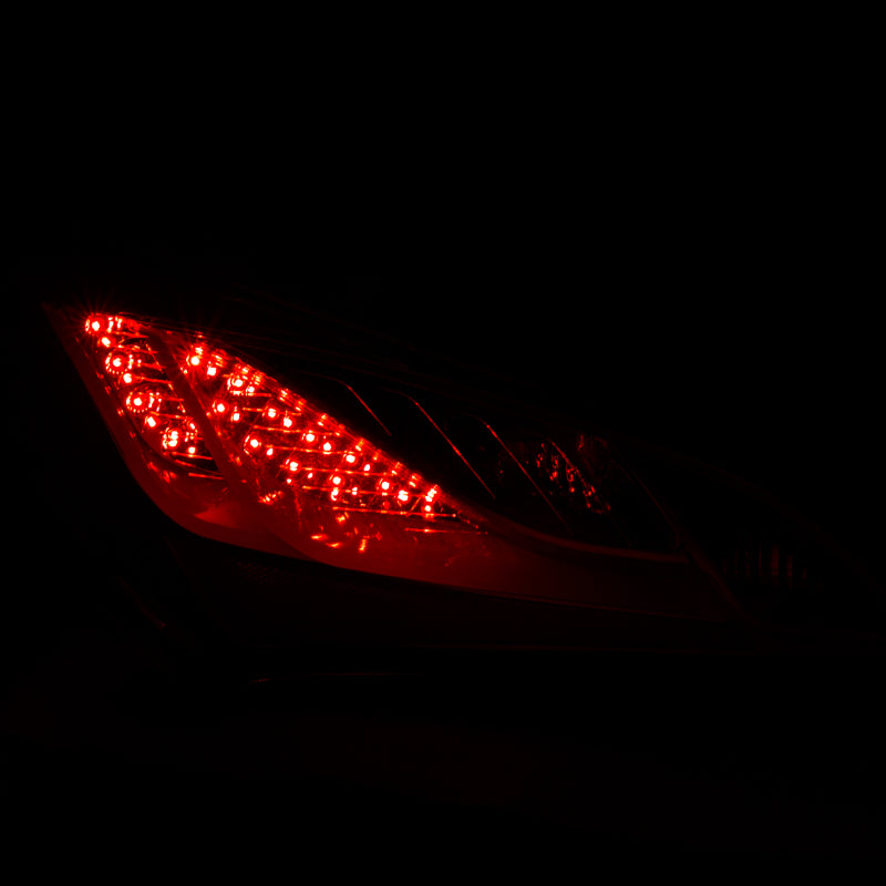 Feux arrière à LED ANZO 2010-2013 Hyundai Genesis Fumé