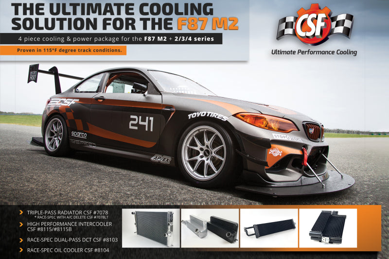 Radiateur CSF 15-18 BMW M2 (F87) / 12-16 BMW M235i/M235ix