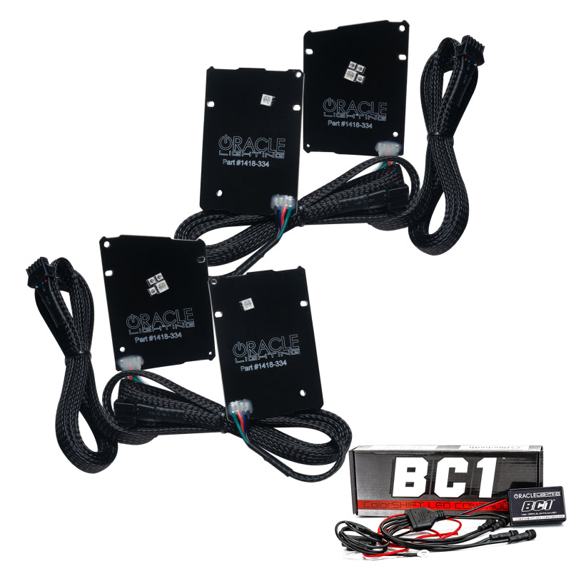 Kit de phares DRL Oracle 19-21 Chevy Camaro LS/LT RGB+A - ColorSHIFT avec contrôleur BC1 VOIR LA GARANTIE