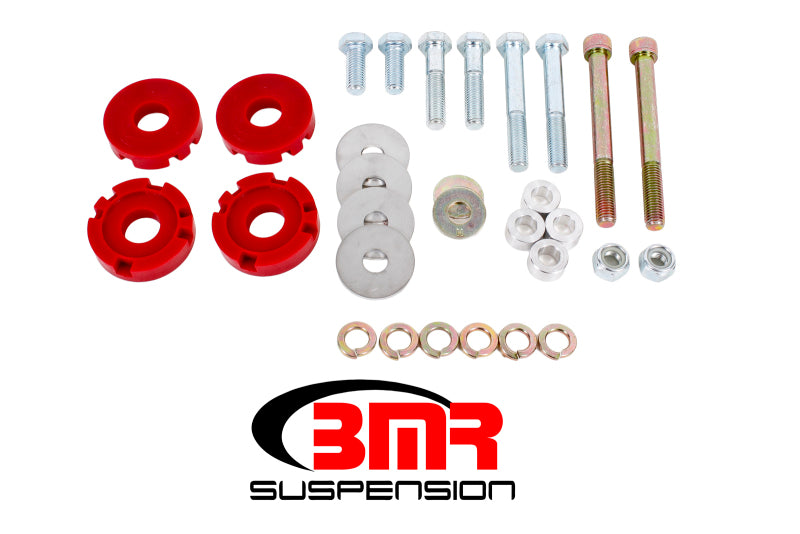 BMR 15-17 S550 Mustang Differential Lockout Bushing Kit (Polyurethane) - Red BMR Suspension