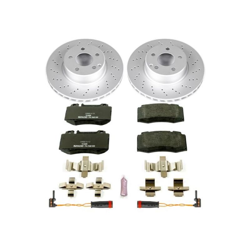 Kit de freins avant Euro-Stop Power Stop 03-06 Mercedes-Benz CL500