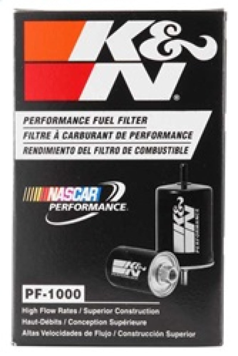 Filtre à carburant en cellulose K&N 2,125 po de diamètre extérieur x 4,281 po de longueur