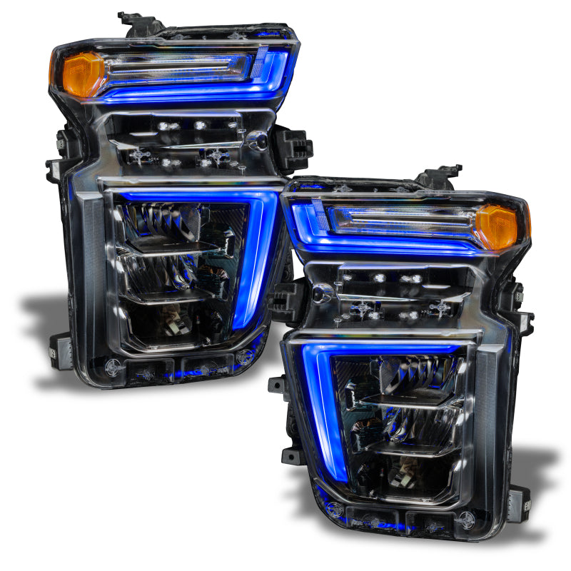 Oracle 20-21 Chevy Silverado HD 2500 RGB+W Headlight DRL Kit - ColorSHIFT w/o Cntrl