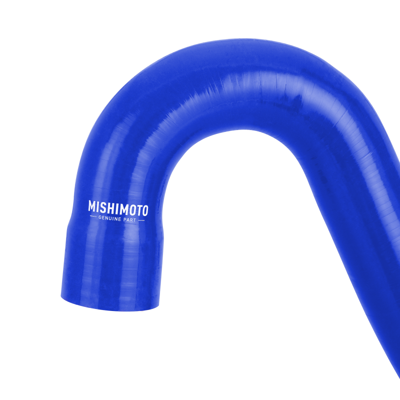 Durite de radiateur inférieure en silicone Mishimoto pour Ford Mustang GT 2015+ - Bleu