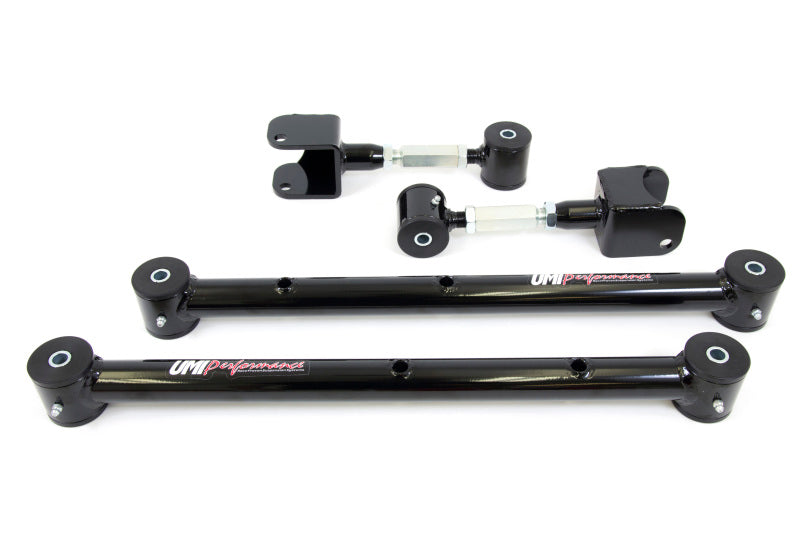 Kit de bras de suspension inférieur et de bras de suspension supérieur réglable GM A-Body UMI Performance 68-72