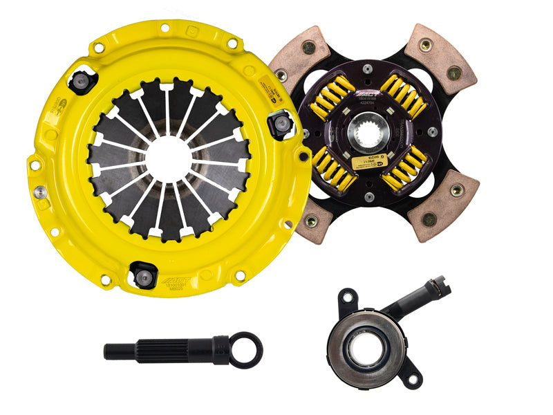 Kit d'embrayage à 4 plaquettes ACT 08-17 Mitsubishi Lancer GT / GTS HD/Race