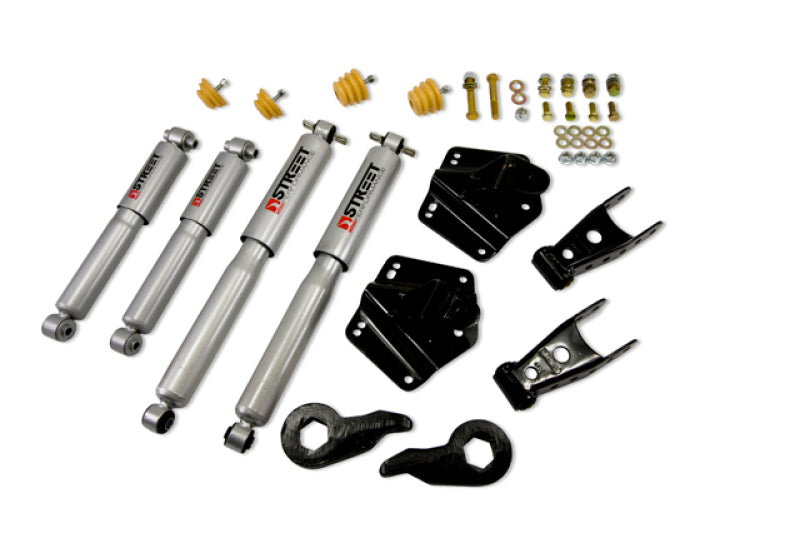 KIT D'ABAISSEMENT Belltech AVEC AMORTISSEURS SP