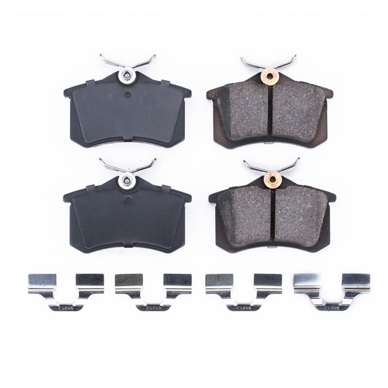 Plaquettes de frein arrière Power Stop 03-04 Audi A4 Z17 Evolution en céramique avec matériel