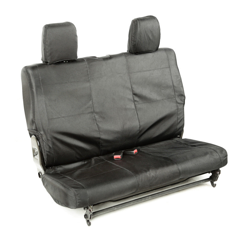 Housse de siège arrière balistique Rugged Ridge noire 840D 07-10 JK 2 portes