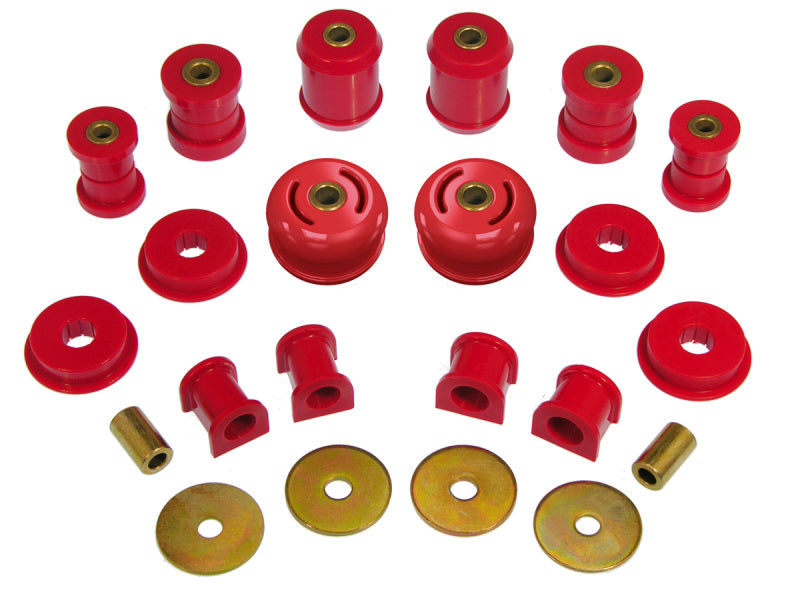 Kit complet Prothane Mitsubishi Evo 8 - Rouge