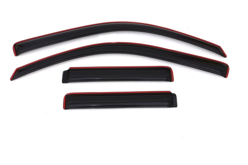 Déflecteurs de vitres avant et arrière AVS 02-09 Chevy Trailblazer Ventvisor 4 pièces - Fumé