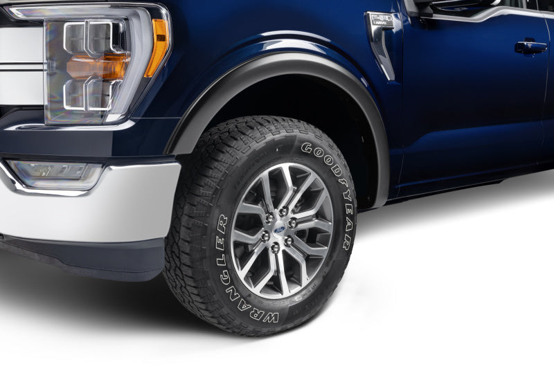 Élargisseurs de style d'origine Bushwacker 2021 Ford F-150 (sauf Lightning), 4 pièces - Noir