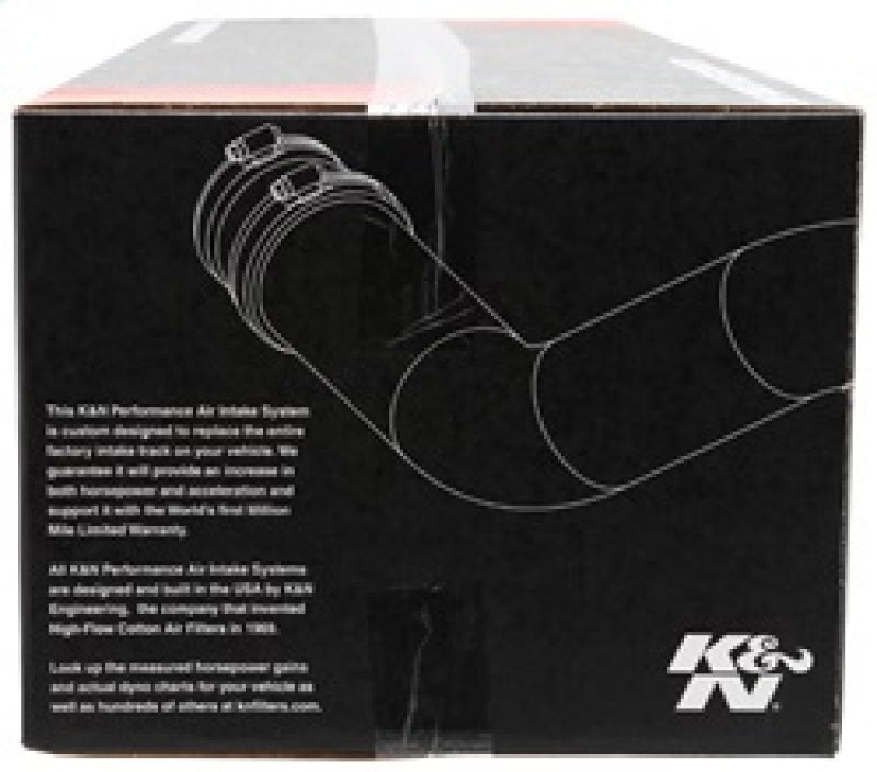 Kit d'admission hautes performances K&N 97-06 Jeep Wrangler L6-4.0L
