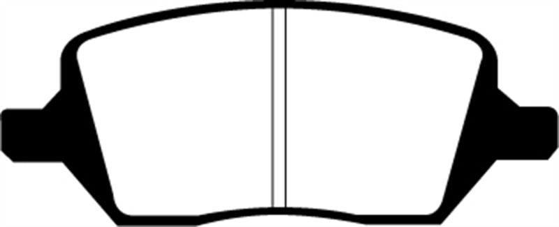 Plaquettes de frein arrière Greenstuff EBC 04-05 Buick Terraza 3.5 FWD
