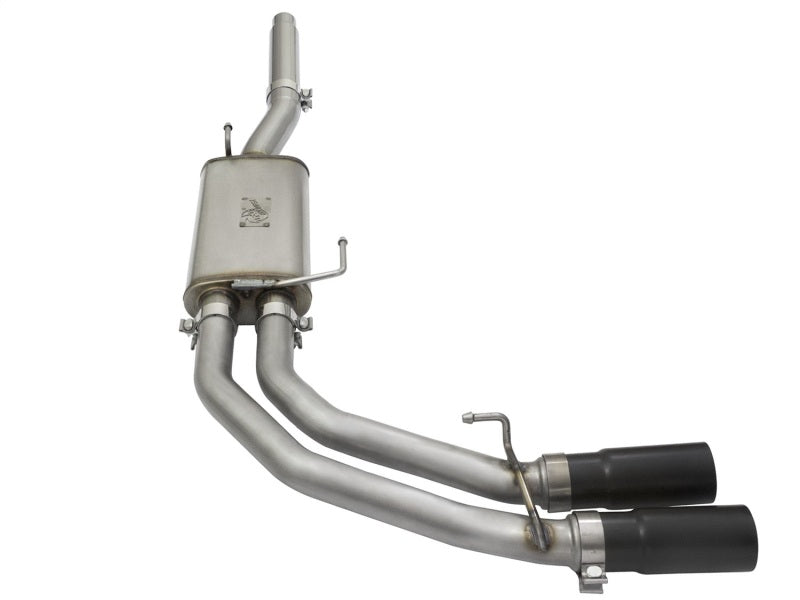 Échappements aFe Rebel Cat-Back SS Ford F-150 04-08 V8 4,6/5,4 L avec embouts noirs