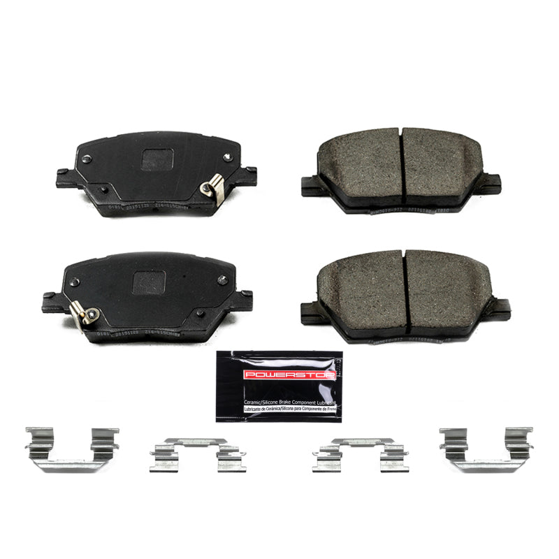 Plaquettes de frein sport Power Stop 16-18 Fiat 500X avant Z23 Evolution avec matériel