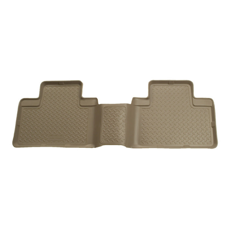 Revêtements de sol Husky Liners 00-05 Ford Excursion Classic Style 3e rangée Tan