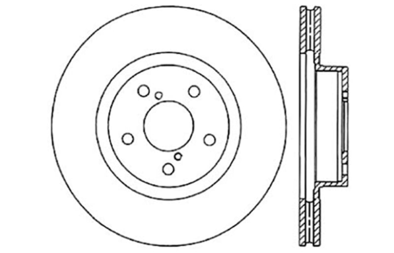 Disque de frein sport percé StopTech