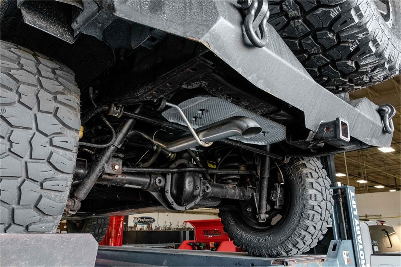 Échappement Cat-Back Sport 2,75 pouces avec embout rabattable pour Jeep Wrangler JKU 3,6 L Corsa 12-18