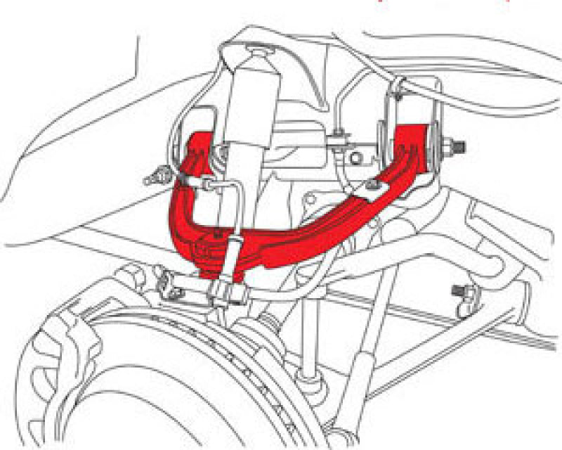 Bras de suspension avant SPC Performance pour camion/VUS GM (PR)