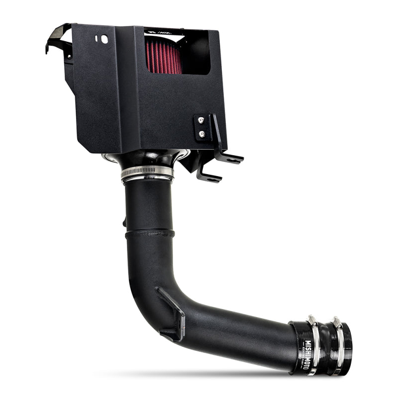 Prise d'air de performance Mishimoto 2022+ Subaru WRX - Filtre huilé - Micro-Wrinkle Black