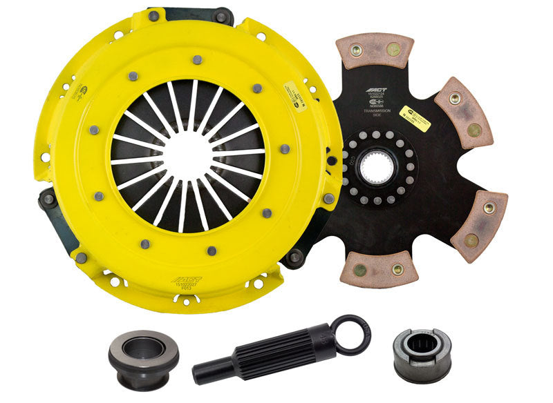 Kit d'embrayage rigide à 6 plaquettes ACT 1993 Ford Mustang HD/Race