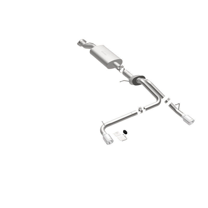 Système MagnaFlow C/B 07 GM Hummer H2 Split Rear