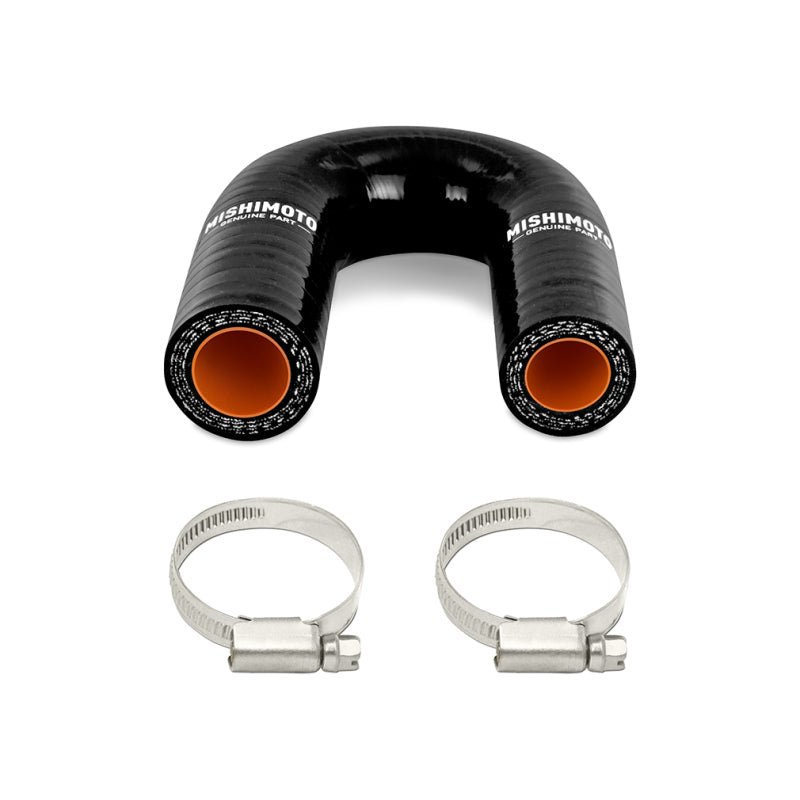 Tuyau de dérivation de radiateur de chauffage Mishimoto LS noir