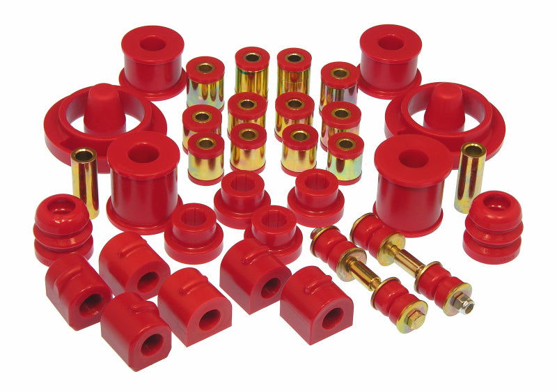 Kit complet Prothane 00-04 pour Ford Focus/SVT - Rouge