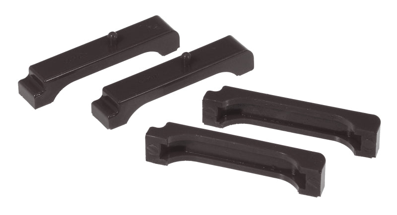 Isolateurs de radiateur Prothane 68-87 GM Big Block - Noir