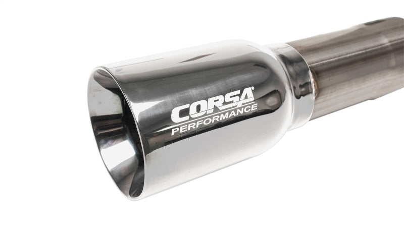 Jeep Wrangler JKU Corsa 07-18 3,6 L/3,8 L 2,75 po Échappement Cat-Back Sport avec embouts de drapeau américain de 4 po