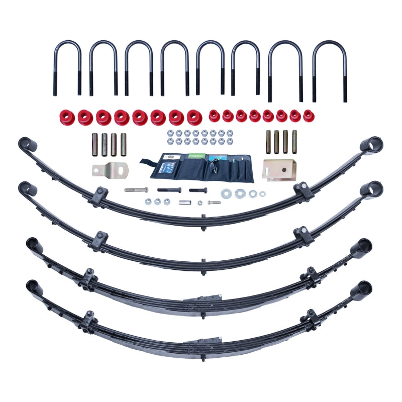Kit de levage Rugged Ridge 4 pouces sans amortisseurs 87-95 Jeep Wrangler Jeep Wrangler YJ
